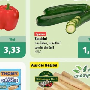 Zucchini bei Aktiv Irma