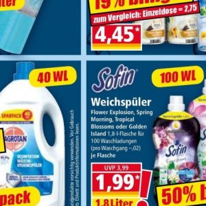 Weichspüler bei Norma