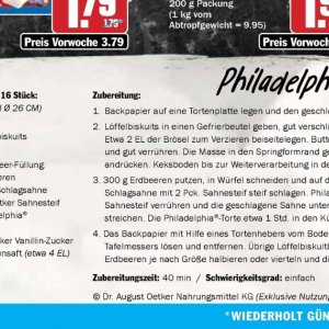 Schlagsahne bei AEZ