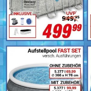 Pools bei Centershop