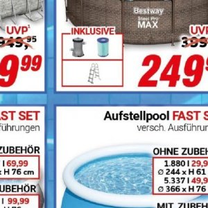 Pools bei Centershop