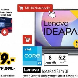 Notebooks lenovo  bei Medimax