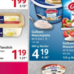 Mascarpone bei Selgros