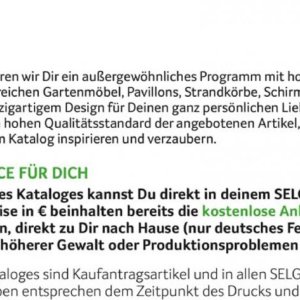 Pavillons bei Selgros