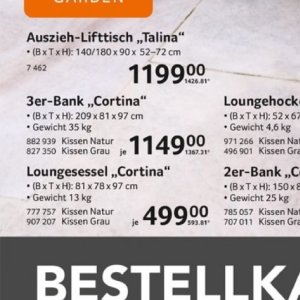 Kissen bei Selgros