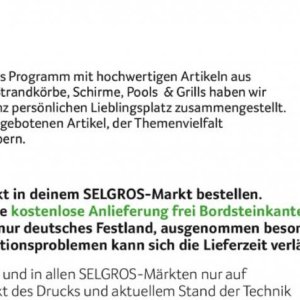 Pools bei Selgros