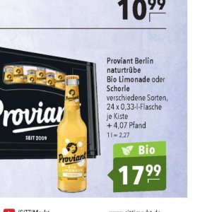 Limonade bei Citti Markt