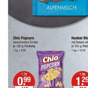 Popcorn bei V-Markt