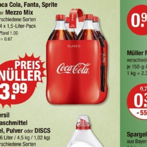 Coca-cola bei V-Markt