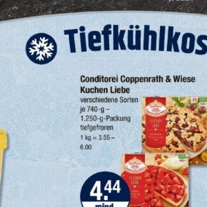 Kuchen bei V-Markt
