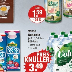 Volvic bei V-Markt