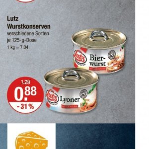 Wurst bei V-Markt
