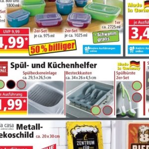 Besteckkasten bei Norma