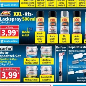 Lack bei Norma
