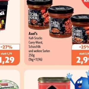 Snacks bei Aktiv Irma