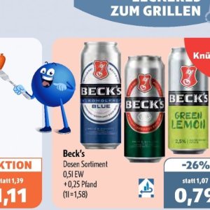Bier bei Aktiv Irma