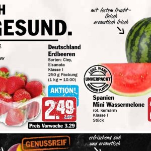 Erdbeeren bei AEZ