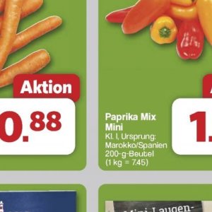 Paprika bei Famila Nord West