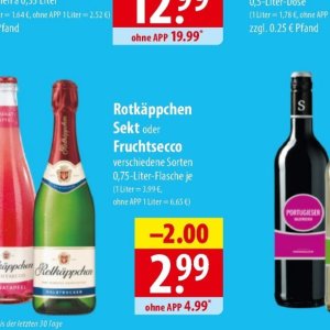Sekt bei Famila Nord Ost