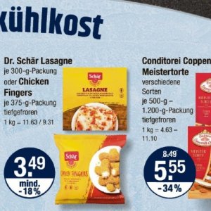 Lasagne bei V-Markt