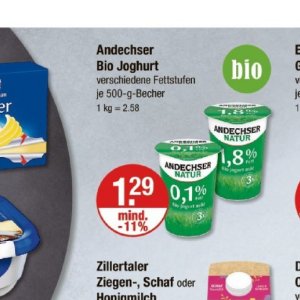 Joghurt ehrmann ehrmann bei V-Markt