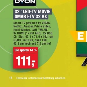 Fernseher bei Handelshof