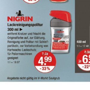 Poliermaschinen bei V-Markt