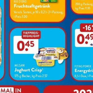 Joghurt bei Aldi SÜD
