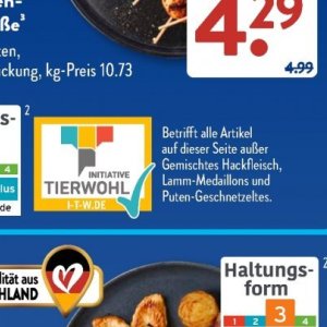 Lamm bei Aldi SÜD
