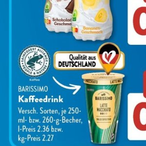 Kaffee bei Aldi SÜD