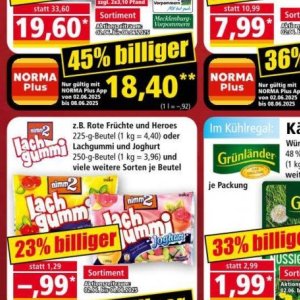 Joghurt bei Norma