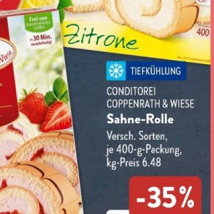 Sahne bei Aldi SÜD