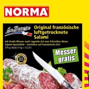 Salami bei Norma