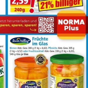 Glas bei Norma