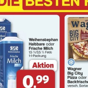 Milch bei Famila Nord West
