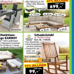 Schaukelstuhl bei Norma