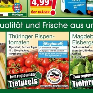 Tomaten bei Norma