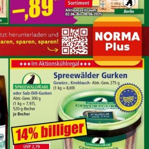 Gurken bei Norma