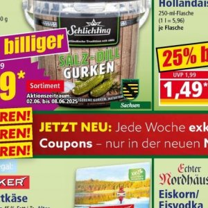 Gurken bei Norma