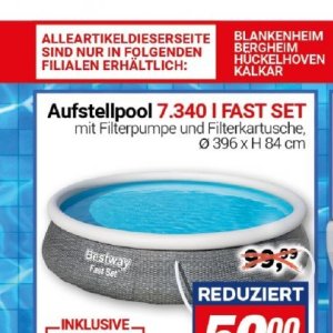 Pools bei Centershop