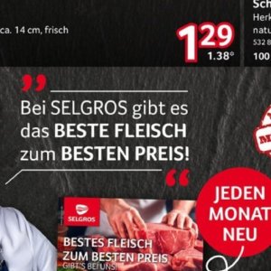 Fleisch bei Selgros