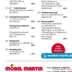Rahmen bei Möbel Martin