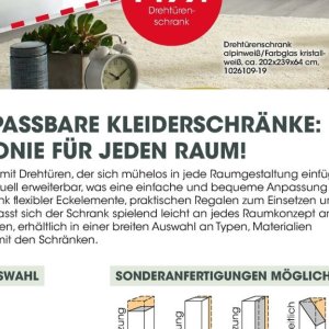 Kleiderschränke bei Möbel Martin