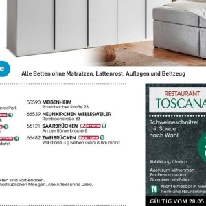 Matratzen bei Möbel Martin