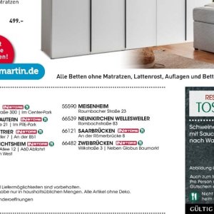 Betten bei Möbel Martin