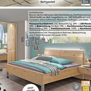 Schlafzimmer bei Möbel Martin