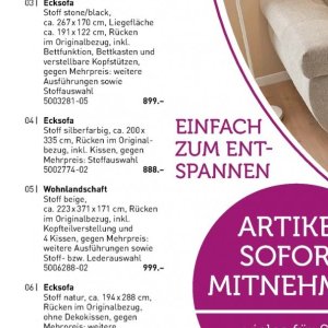 Ecksofa bei Möbel Martin