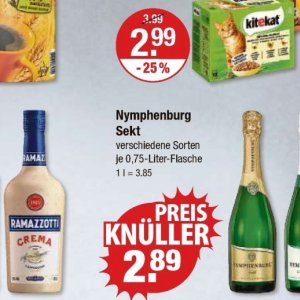 Sekt bei V-Markt