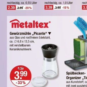 Glas bei V-Markt