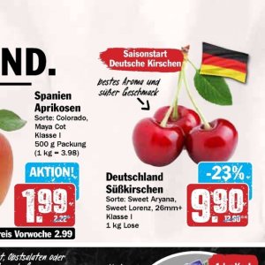 Kirschen bei Hit